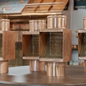 AutoClear BRASSTONAIN for Round Copper Downspouts