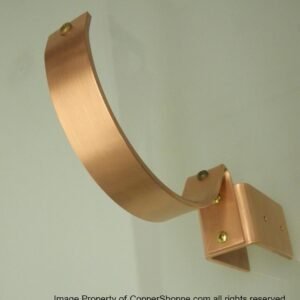 Image of Hruc Cant Fascia Mount Copper Gutter Brackets Dscn