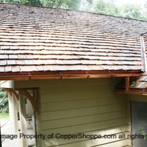 Image of Roof Hanger Adjustable Copper Gutter Bracket Hrrma