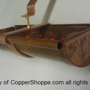 Image of Roof Hanger Adjustable Copper Gutter Bracket Imag