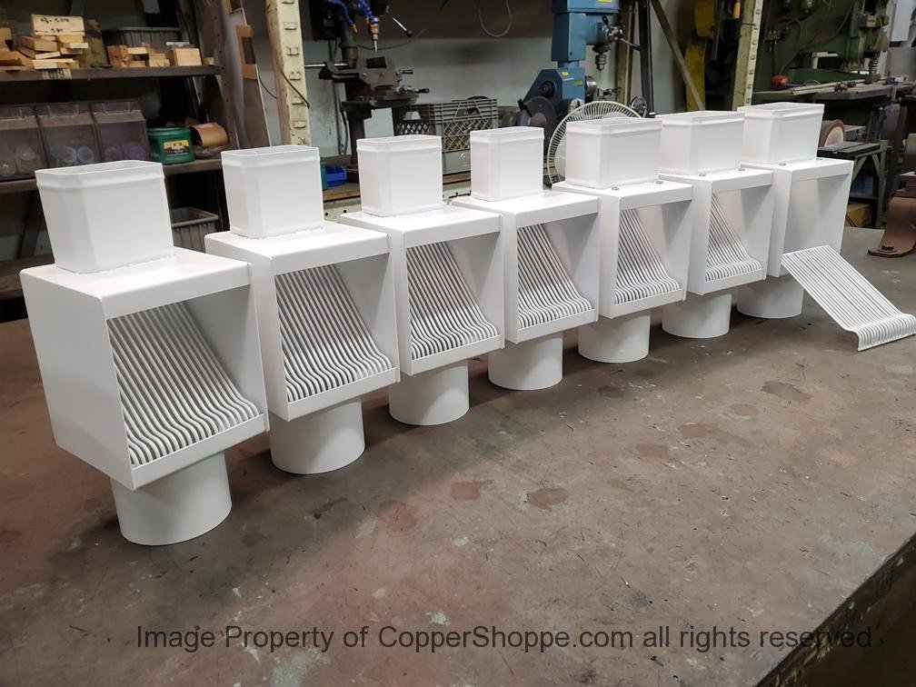 AutoClear PCSS Series (Powder Coated Stainless Steel) for Rectangular Downspouts of any Material - Image 5