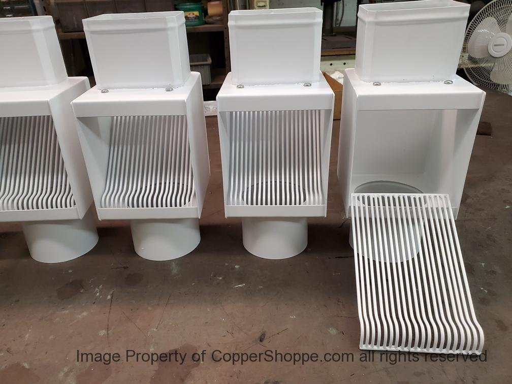 AutoClear PCSS Series (Powder Coated Stainless Steel) for Rectangular Downspouts of any Material - Image 4