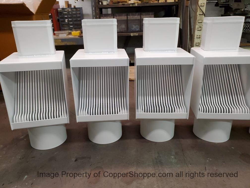AutoClear PCSS Series (Powder Coated Stainless Steel) for Rectangular Downspouts of any Material - Image 2