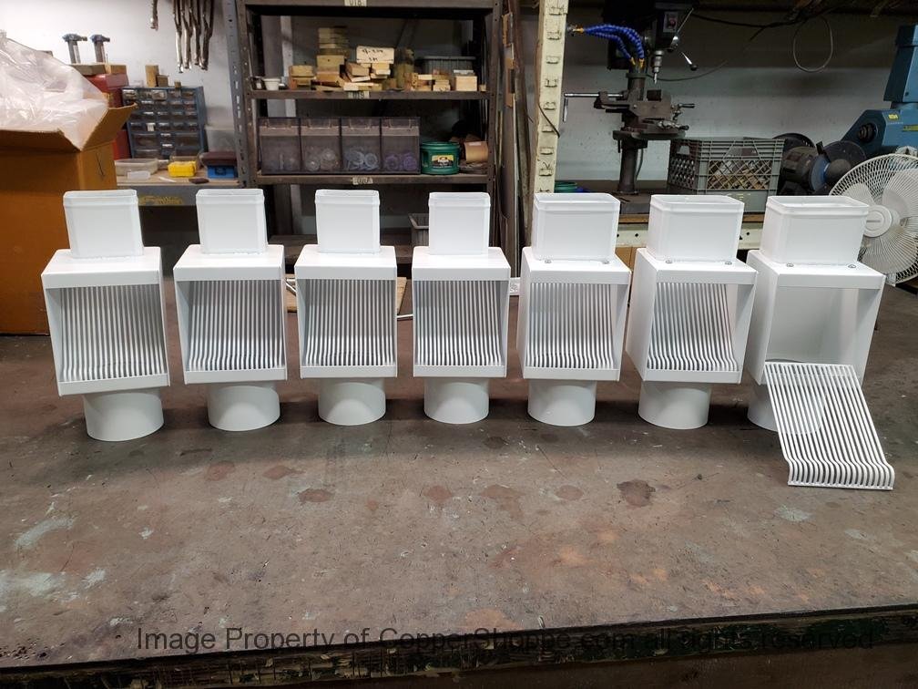 AutoClear PCSS Series (Powder Coated Stainless Steel) for Rectangular Downspouts of any Material - Image 3