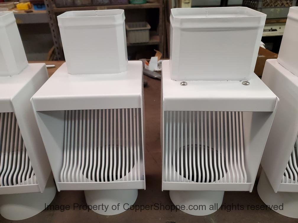 AutoClear PCSS Series (Powder Coated Stainless Steel) for Rectangular Downspouts of any Material - Image 8