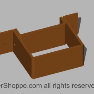 Image of Copper Downspout Bracket 4x