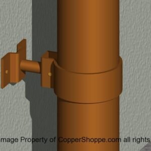Image of Copper Downspout Bracket Dsb4rtb