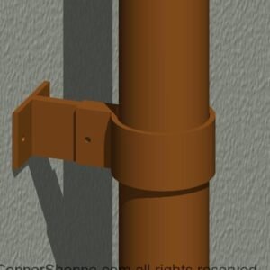Image of Copper Downspout Bracket Zak2z