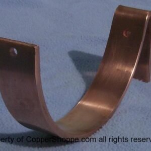 Image of Copper Gutter Bracket Cant Angle Fascia
