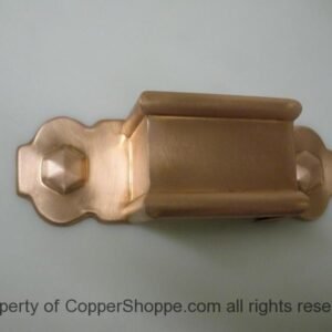 Larchmont Ornamental / Decorative Copper Downspout Bands / Straps